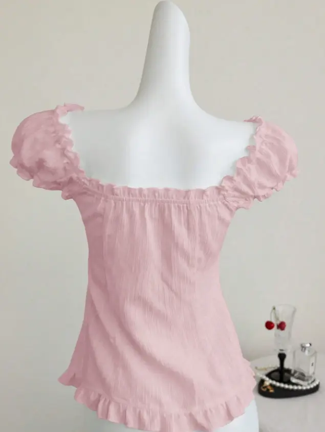 BLUSA BOTONES PERL — vista alternativa